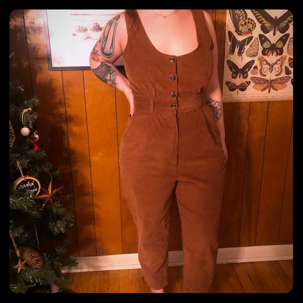 Urban outfitters corduroy  jumpsuit